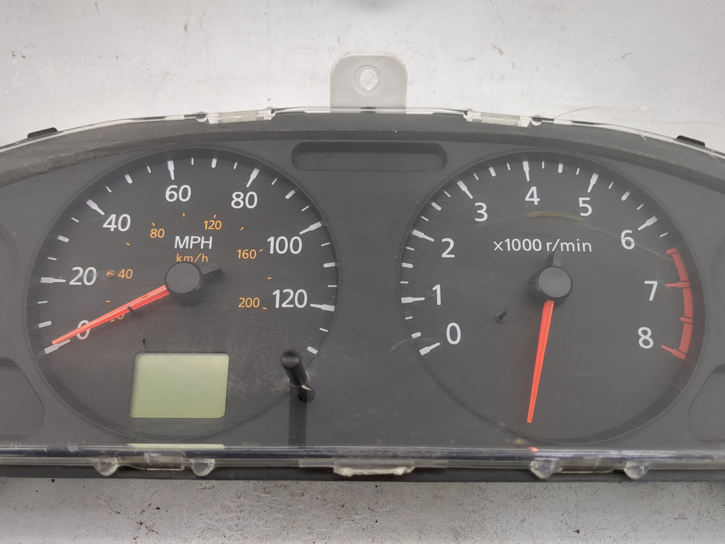 2005-2006 Nissan Sentra Instrument Cluster Speedometer Gauges P/N:24810-ZG105 Miles: Fits Fits 2005 2006 OEM Used Auto Parts