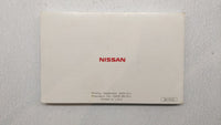 2005 Nissan Sentra Owners Manual Book Guide P/N:OM5E-0B15U1 OEM Used Auto Parts - Oemusedautoparts1.com