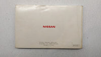 2005 Nissan Sentra Owners Manual Book Guide P/N:OM5E-0B15U2 OEM Used Auto Parts - Oemusedautoparts1.com