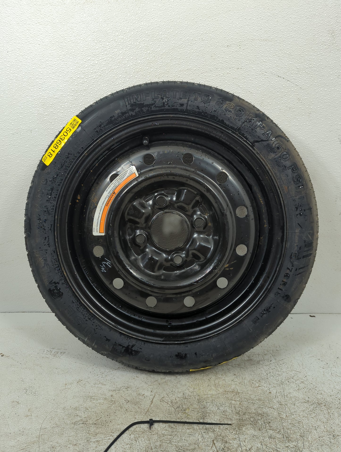 2000-2006 Nissan Sentra Spare Donut Tire Wheel Rim Oem - Oemusedautoparts1.com