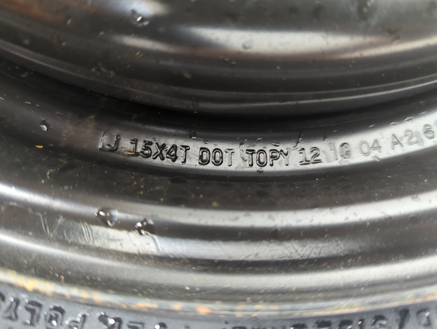 2000-2006 Nissan Sentra Spare Donut Tire Wheel Rim Oem - Oemusedautoparts1.com