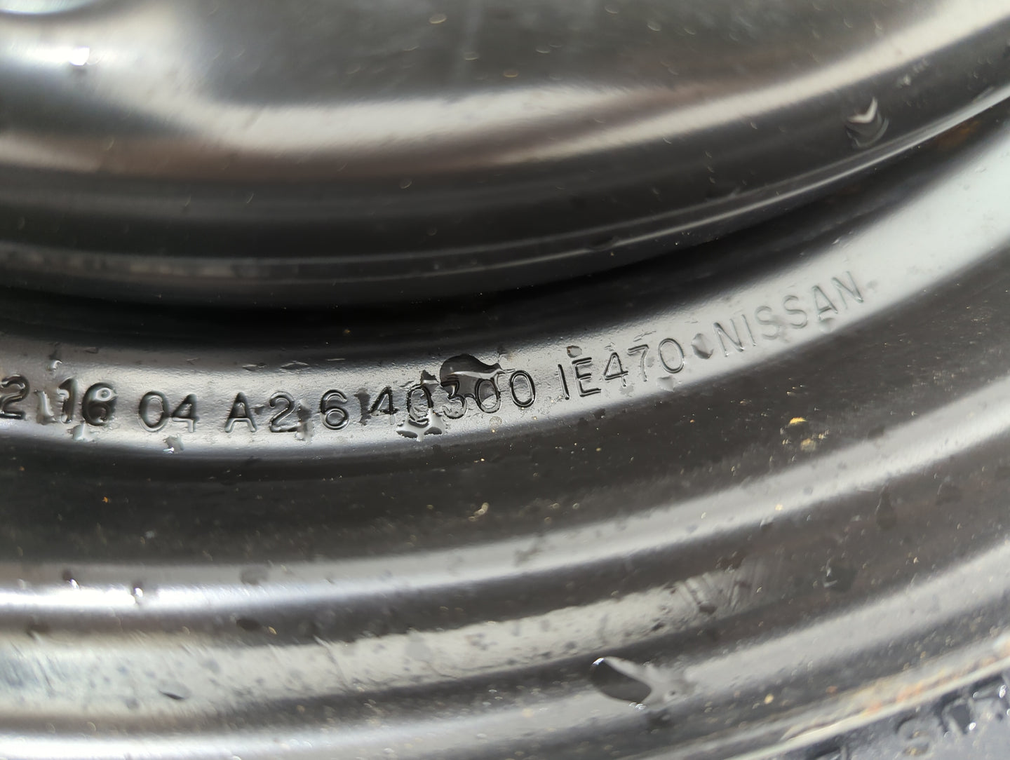 2000-2006 Nissan Sentra Spare Donut Tire Wheel Rim Oem - Oemusedautoparts1.com
