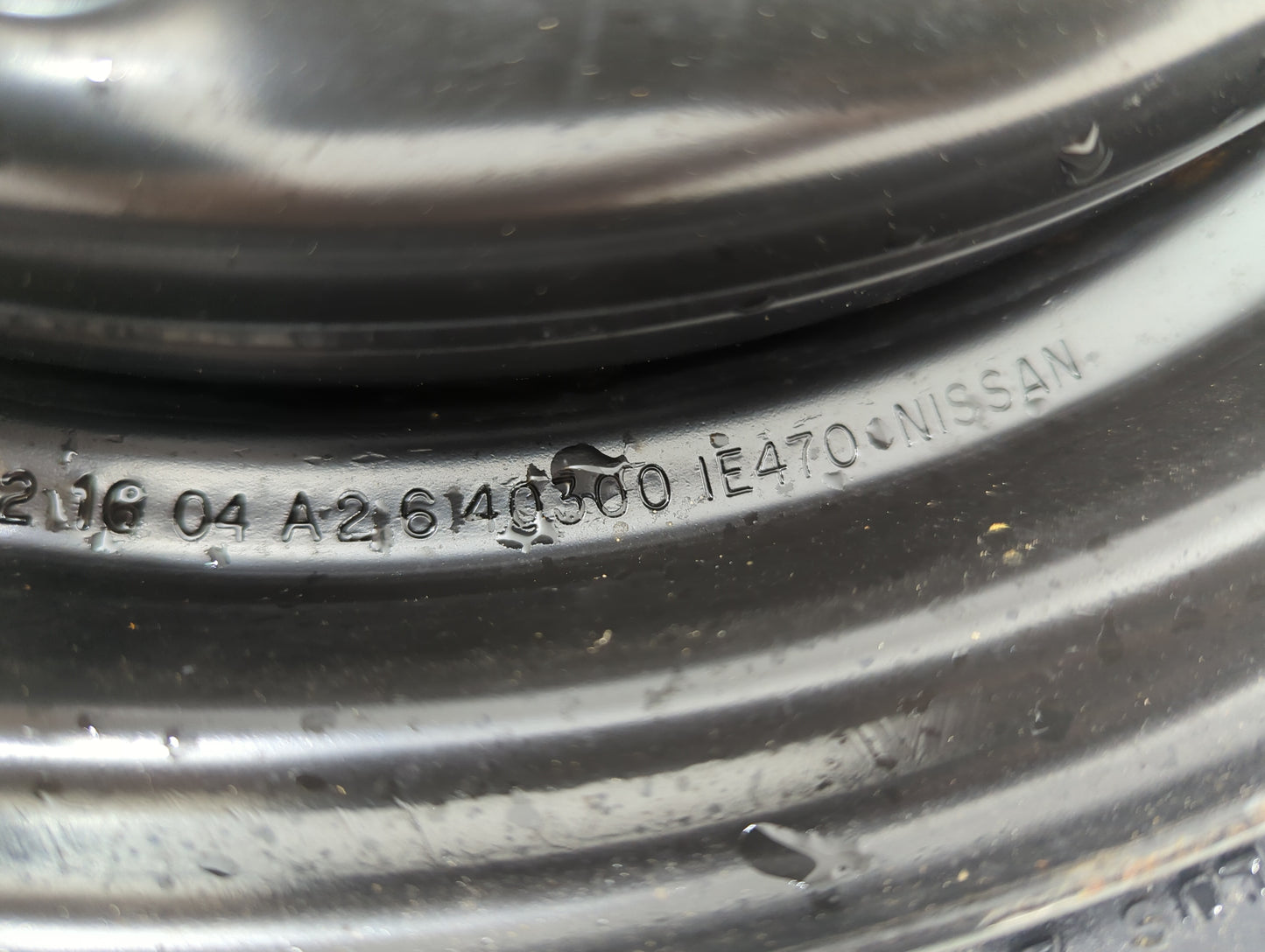 2000-2006 Nissan Sentra Spare Donut Tire Wheel Rim Oem - Oemusedautoparts1.com