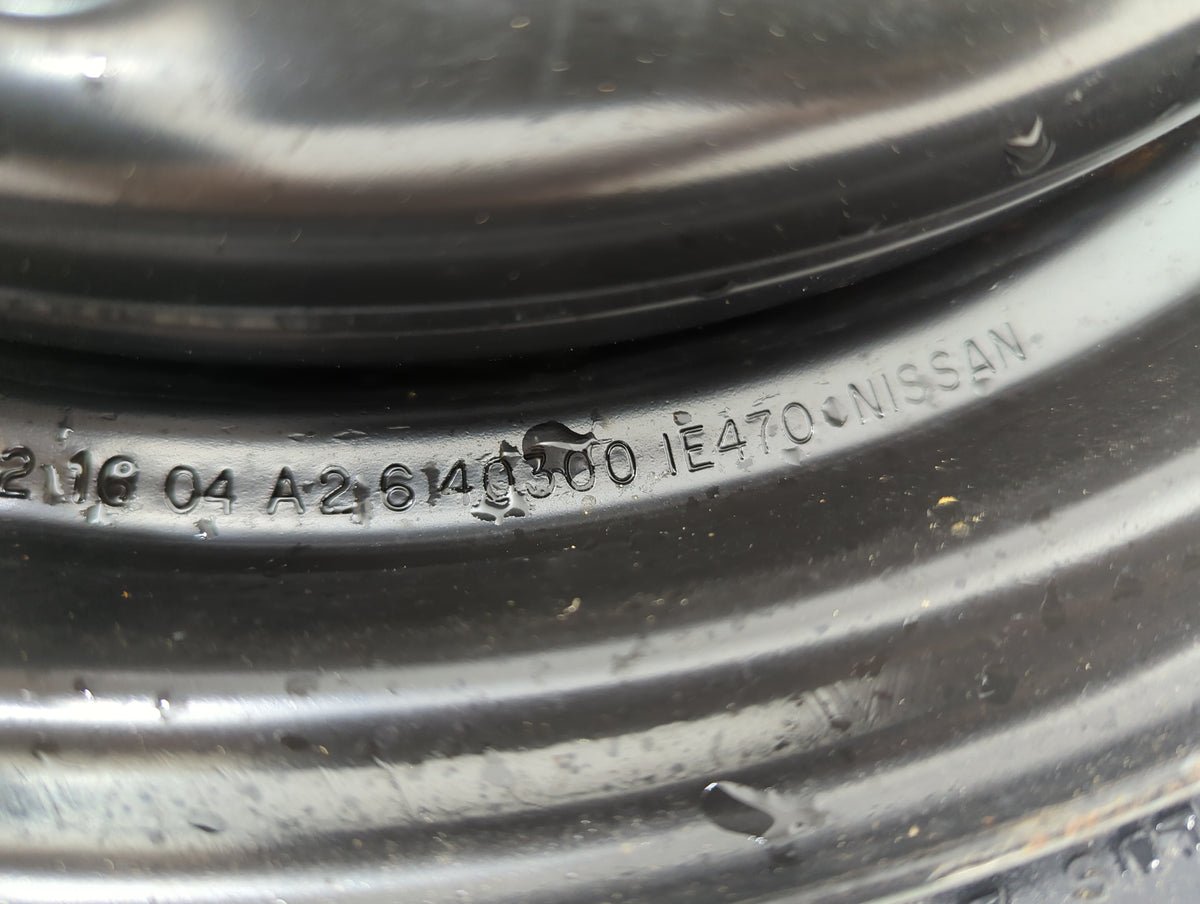 2000-2006 Nissan Sentra Spare Donut Tire Wheel Rim Oem - Oemusedautoparts1.com