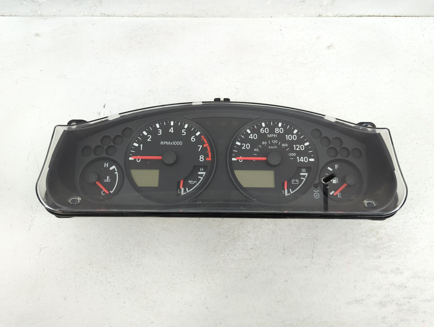 2005 Nissan Xterra Instrument Cluster Speedometer Gauges P/N:24810-EA13D Fits OEM Used Auto Parts - Oemusedautoparts1.com