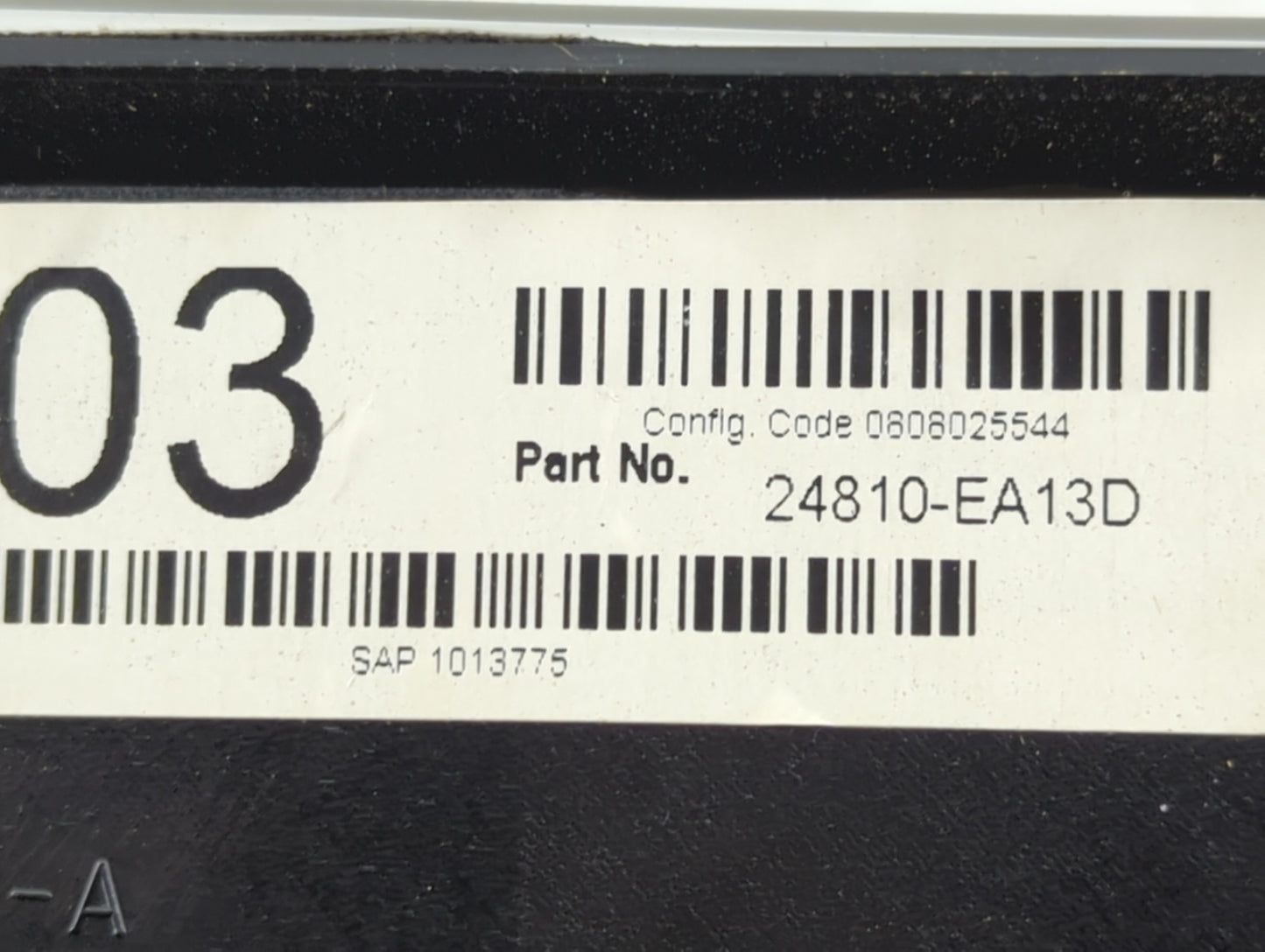 2005 Nissan Xterra Instrument Cluster Speedometer Gauges P/N:24810-EA13D Fits OEM Used Auto Parts - Oemusedautoparts1.com