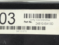 2005 Nissan Xterra Instrument Cluster Speedometer Gauges P/N:24810-EA13D Fits OEM Used Auto Parts - Oemusedautoparts1.com