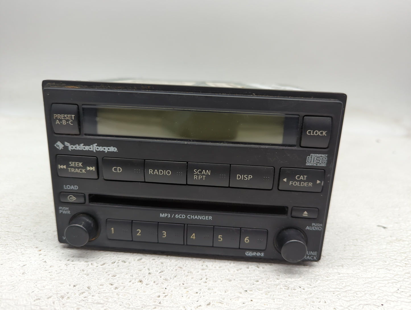 2005-2007 Nissan Xterra Radio AM FM Cd Player Receiver Replacement P/N:28185 EA400 Fits Fits 2005 2006 2007 OEM Used Auto Pa