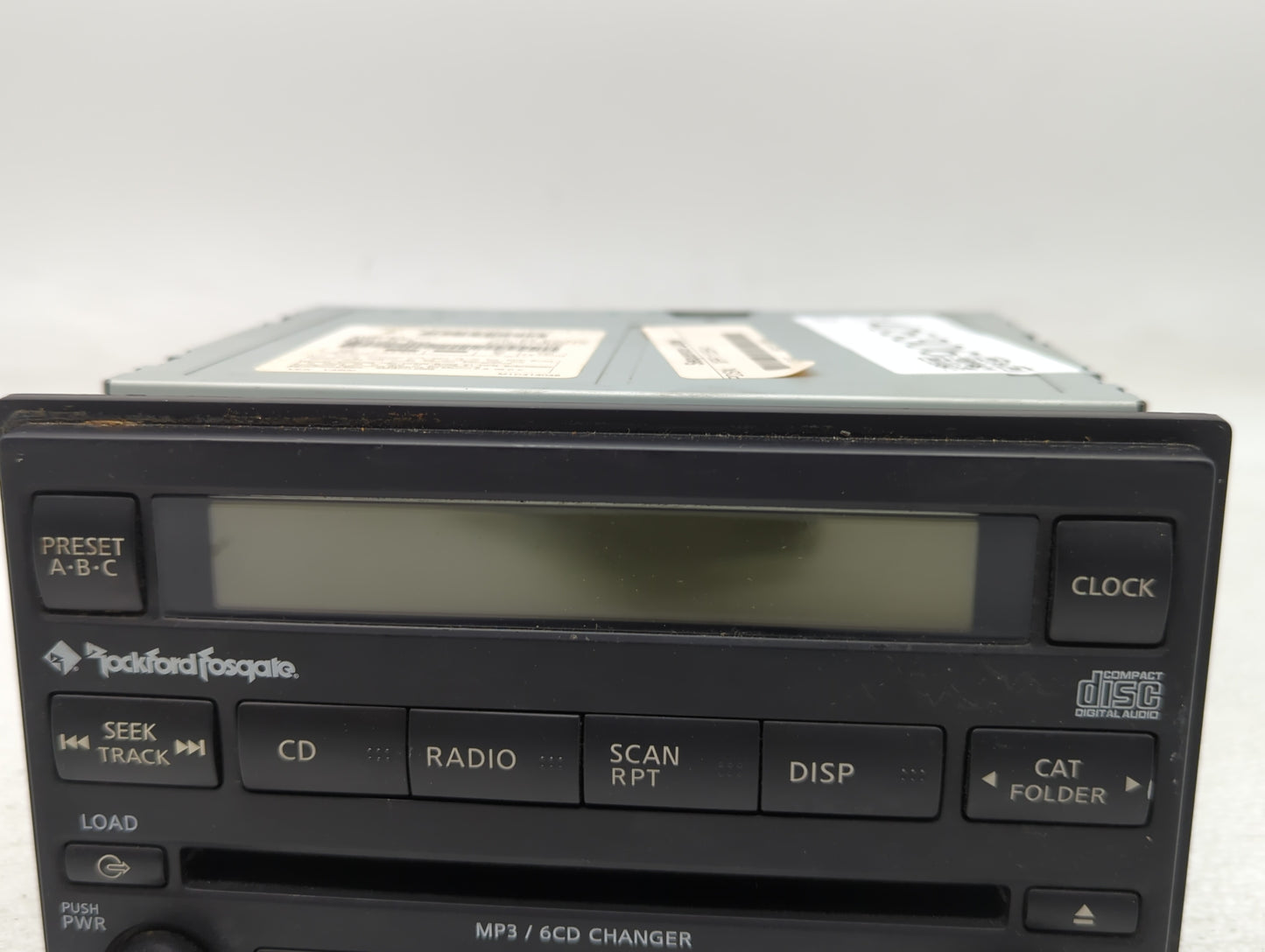 2005-2007 Nissan Xterra Radio AM FM Cd Player Receiver Replacement P/N:28185 EA400 Fits Fits 2005 2006 2007 OEM Used Auto Pa