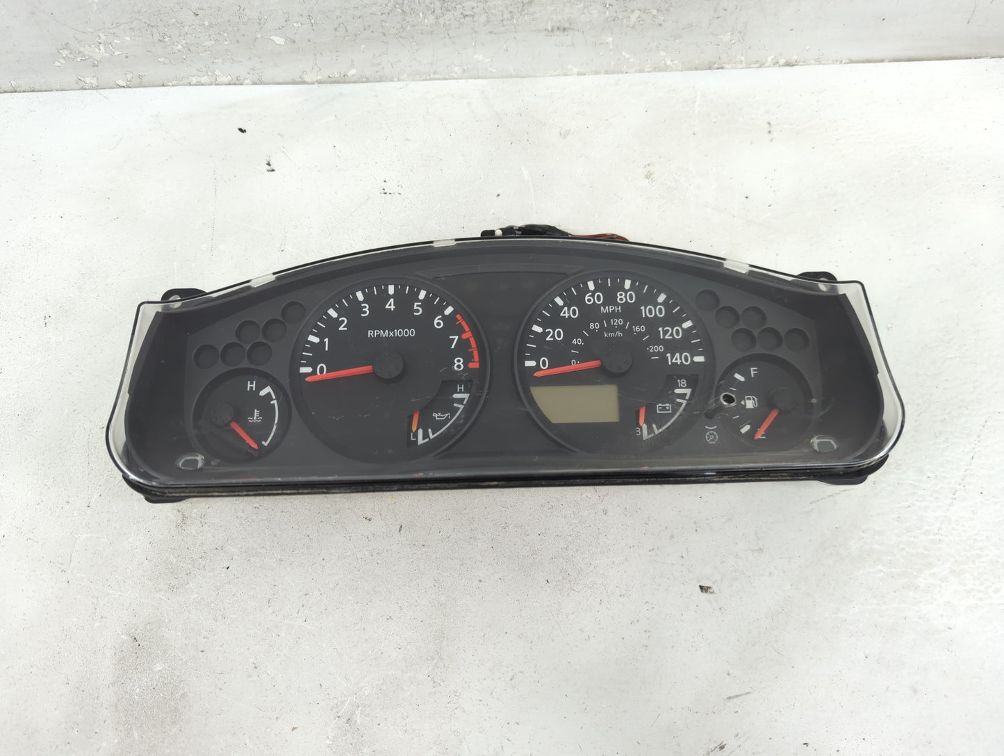 2005 Nissan Xterra Instrument Cluster Speedometer Gauges P/N:24810-EA23E Fits OEM Used Auto Parts - Oemusedautoparts1.com