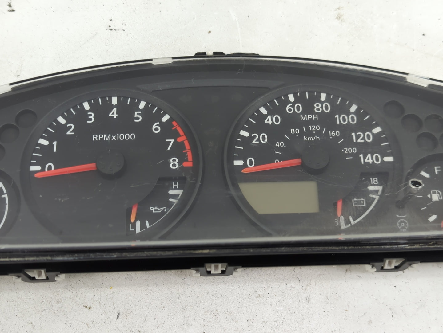 2005 Nissan Xterra Instrument Cluster Speedometer Gauges P/N:24810-EA23E Fits OEM Used Auto Parts - Oemusedautoparts1.com
