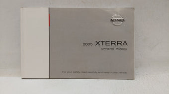 compare product 2005 Nissan Xterra Owners Manual Book Guide OEM Used Auto Parts