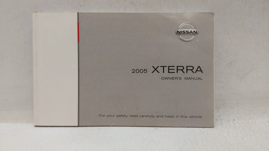 2005 Nissan Xterra Owners Manual Book Guide OEM Used Auto Parts - Oemusedautoparts1.com