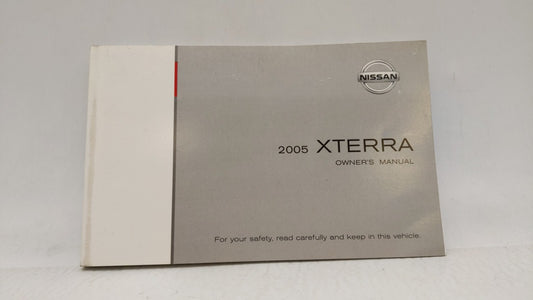 2005 Nissan Xterra Owners Manual Book Guide OEM Used Auto Parts - Oemusedautoparts1.com
