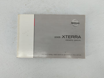2005 Nissan Xterra Owners Manual Book Guide OEM Used Auto Parts - Oemusedautoparts1.com