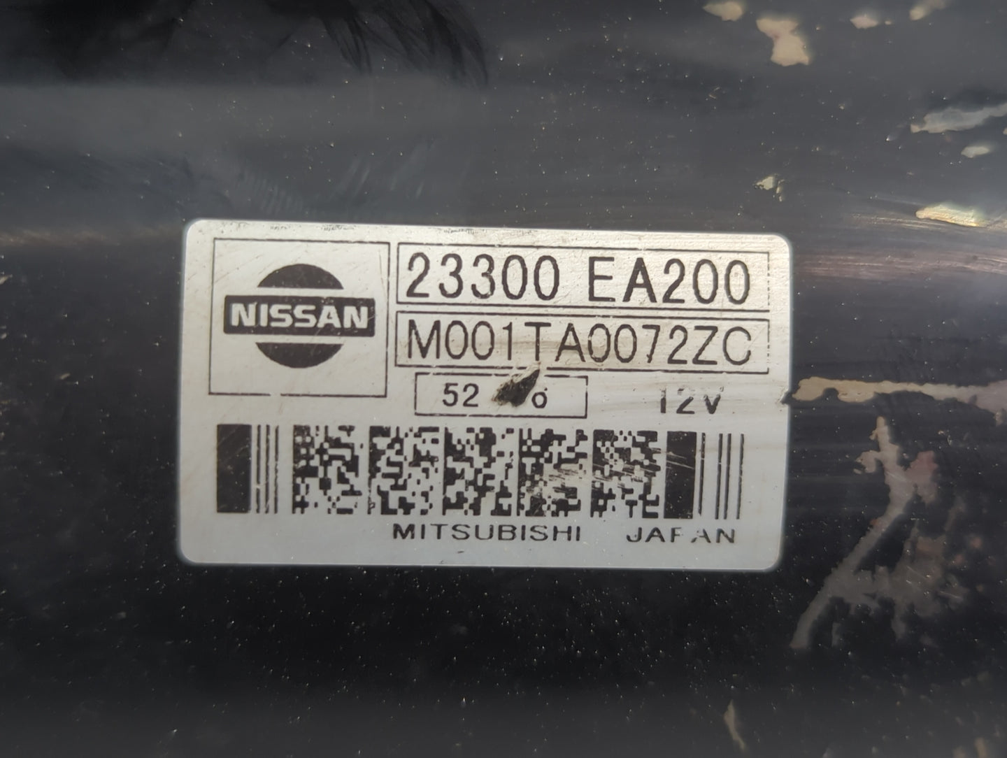 2005-2015 Nissan Xterra Car Starter Motor Solenoid OEM P/N:2300 EA200 23300 EA20A Fits OEM Used Auto Parts - Oemusedautopart