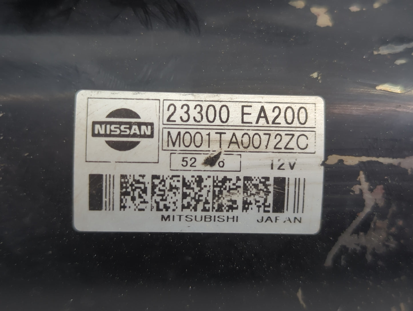 2005-2015 Nissan Xterra Car Starter Motor Solenoid OEM P/N:2300 EA200 23300 EA20A Fits OEM Used Auto Parts - Oemusedautopart