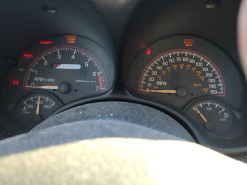2000-2005 Pontiac Grand Am Instrument Cluster Speedometer Gauges Fits Fits 2000 2001 2002 2003 2004 2005 OEM Used Auto Parts