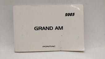 compare product 2005 Pontiac Grand Am Owners Manual Book Guide OEM Used Auto Parts