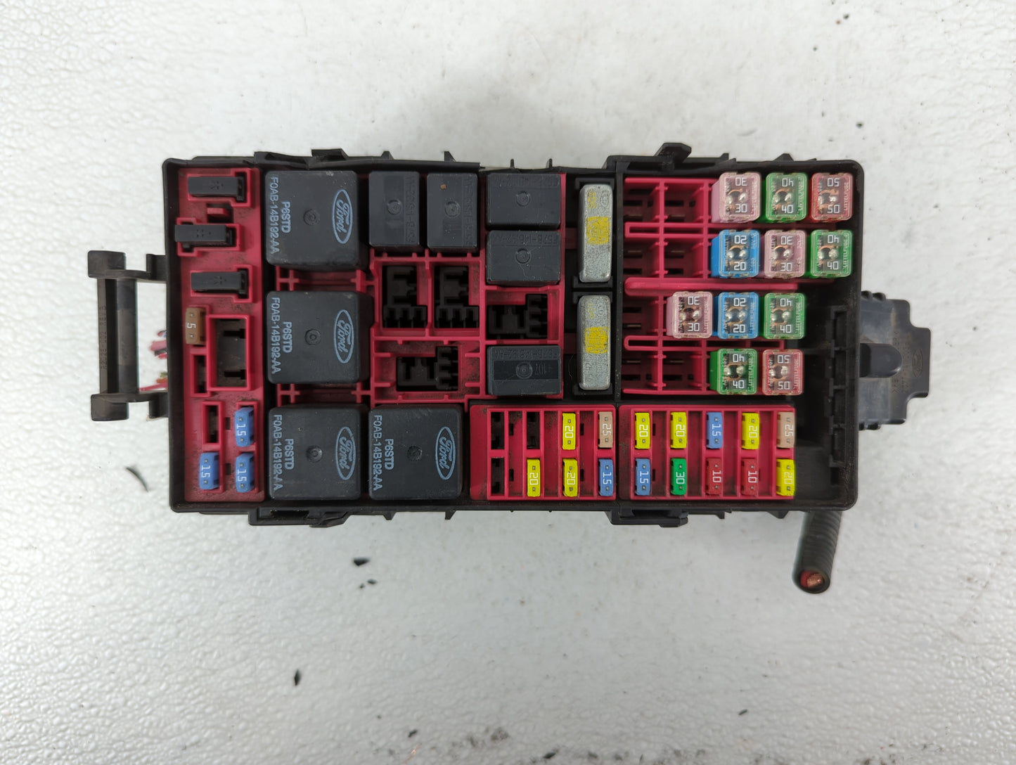 2005 Pontiac Grand Am Fusebox Fuse Box Panel Relay Module P/N:2C7T-14N003-A Fits OEM Used Auto Parts - Oemusedautoparts1.com