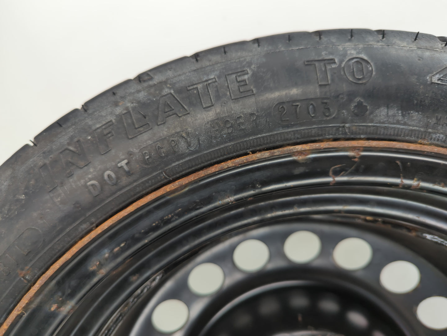 1999-2005 Pontiac Grand Am Spare Donut Tire Wheel Rim Oem - Oemusedautoparts1.com