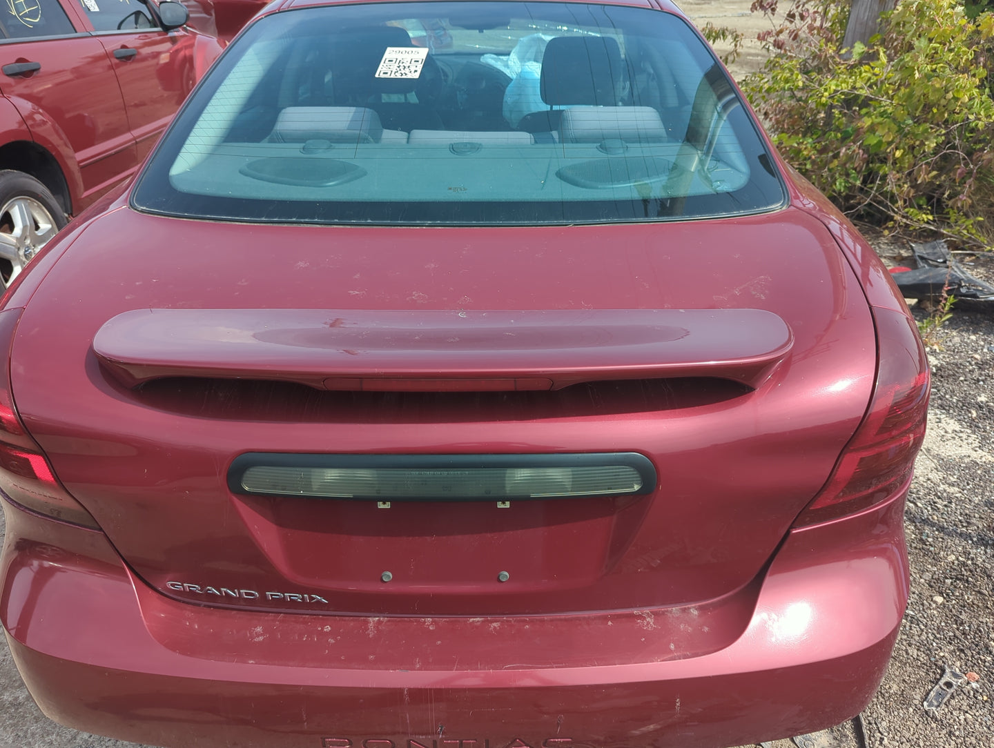 2004-2005 Pontiac Grand Prix Trunk/decklid/hatch/tailgate Oem - Oemusedautoparts1.com