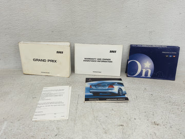 2005 Pontiac Grand Prix Owners Manual Book Guide OEM Used Auto Parts - Oemusedautoparts1.com