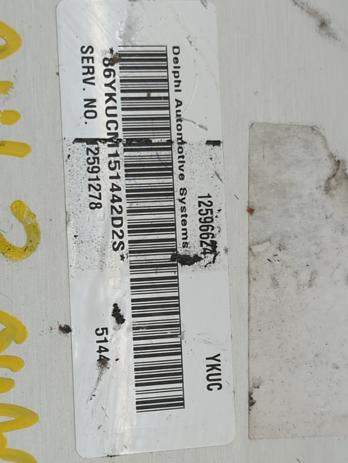 2005 Pontiac Grand Prix PCM Engine Control Computer ECU ECM PCU OEM P/N:12596624 12591278 Fits OEM Used Auto Parts - Oemused