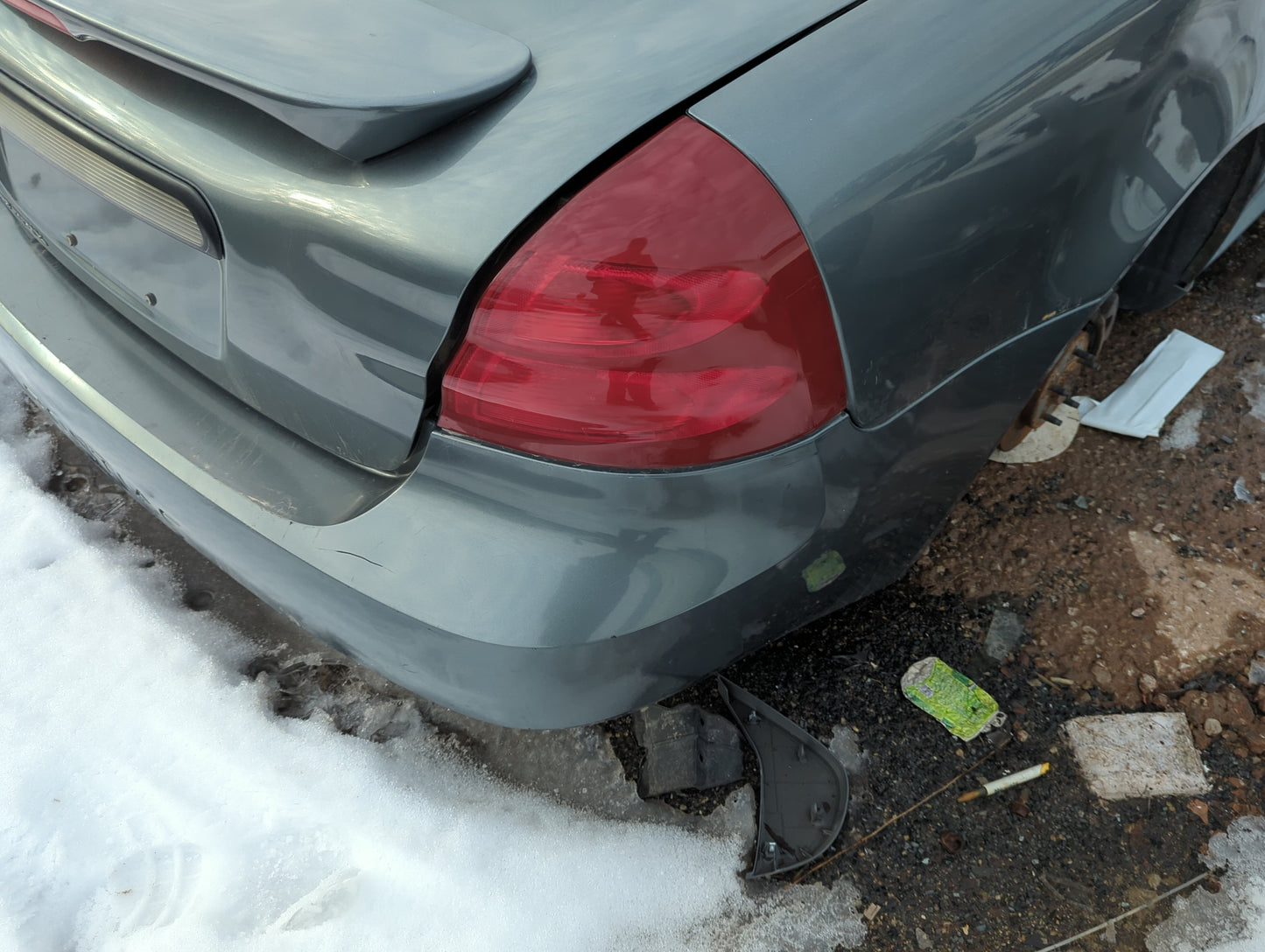 2005-2008 Pontiac Grand Prix Rear Bumper Assembly Oem - Oemusedautoparts1.com