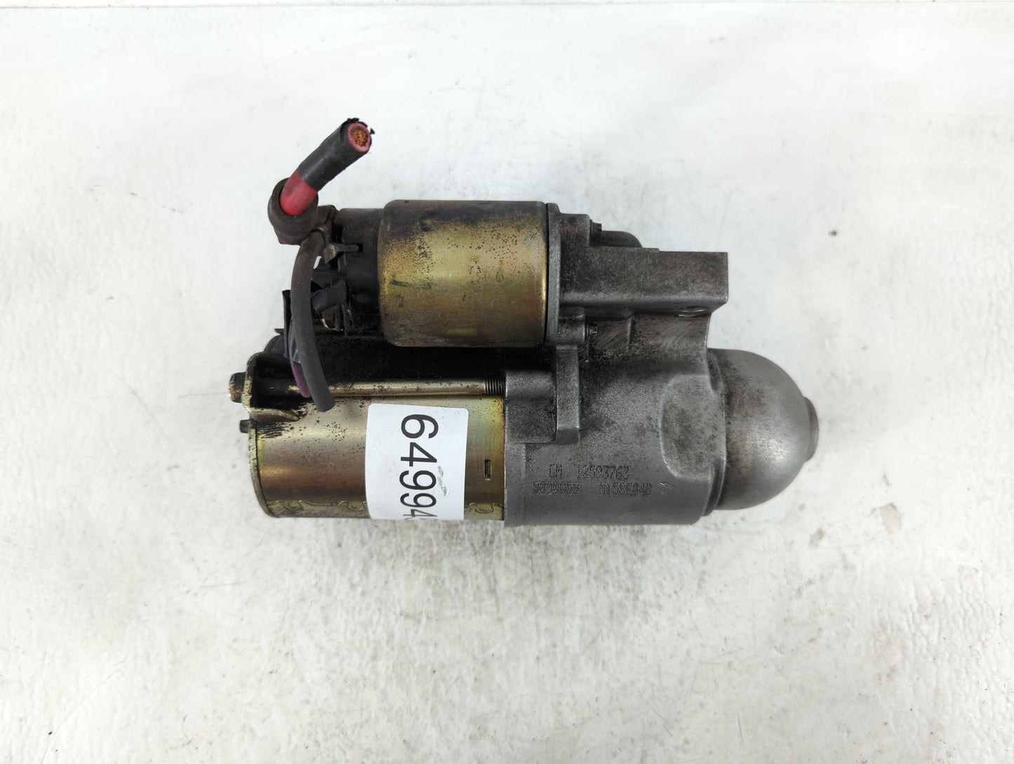 2004-2005 Pontiac Grand Prix Car Starter Motor Solenoid OEM P/N:M15SE04B 12593763 Fits Fits 2004 2005 OEM Used Auto Parts - 