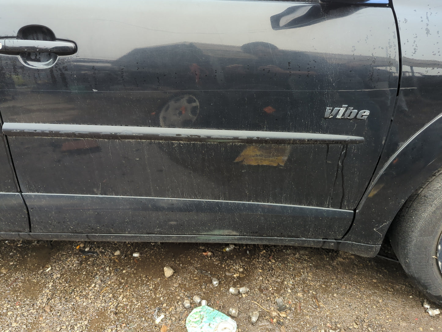2003-2008 Pontiac Vibe Passenger Front Door Oem 1167619 - Oemusedautoparts1.com
