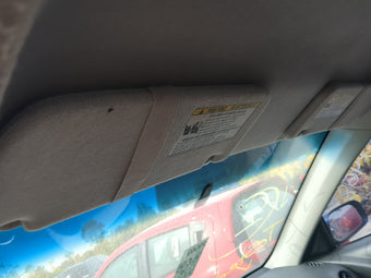 compare product 2005-2008 Pontiac Vibe Sun Visor Shade Replacement Driver Left Mirror Fits Fits 2005 2006 2007 2008 OEM Used Auto Parts