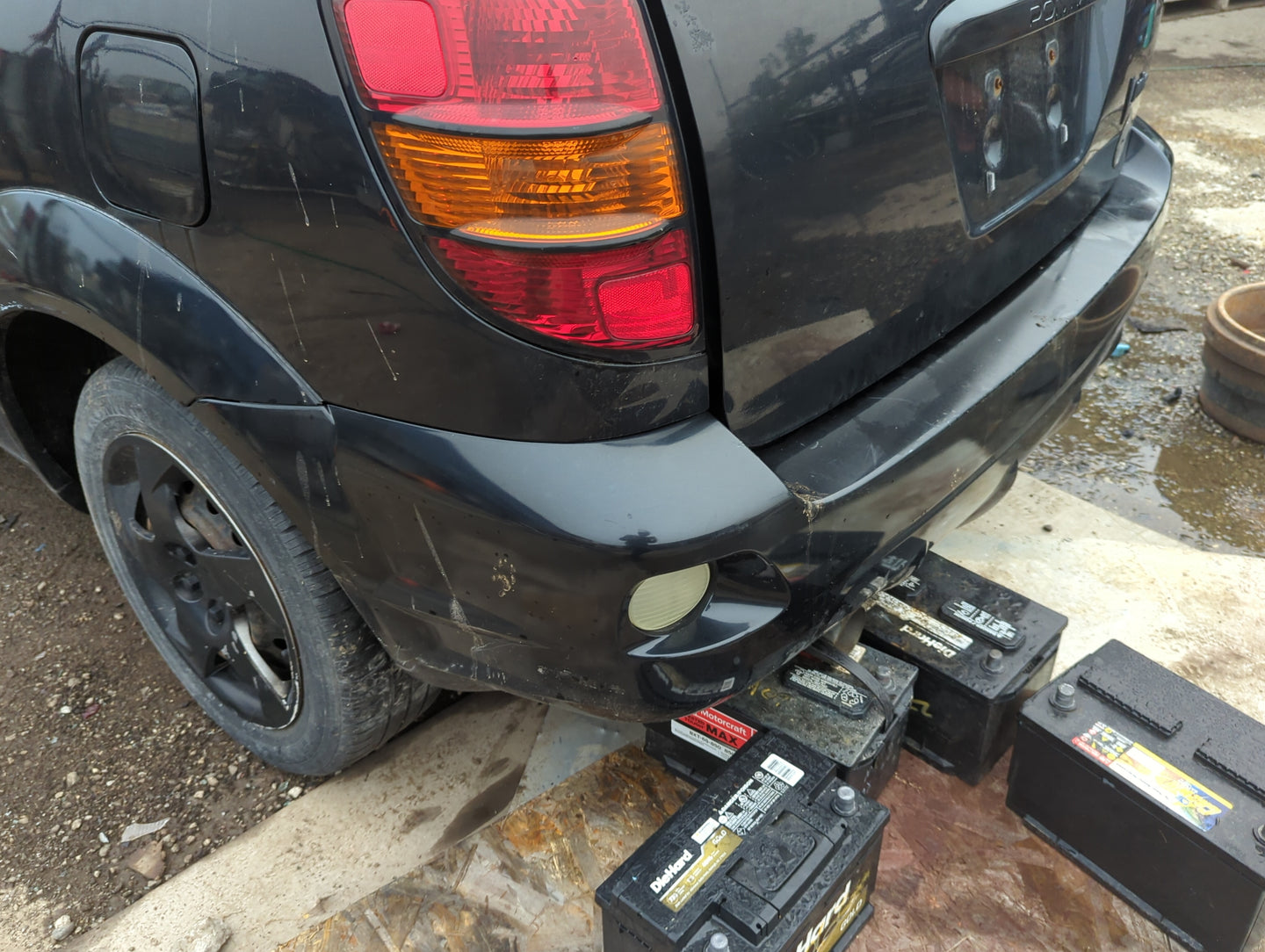 2003-2008 Pontiac Vibe Rear Bumper Assembly Oem - Oemusedautoparts1.com