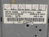 2004-2006 Pontiac Vibe Radio AM FM Cd Player Receiver Replacement P/N:21002356 Fits Fits 2004 2005 2006 OEM Used Auto Parts 