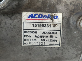 compare product 2005-2006 Saturn Relay Air Conditioning A/c Ac Compressor Oem