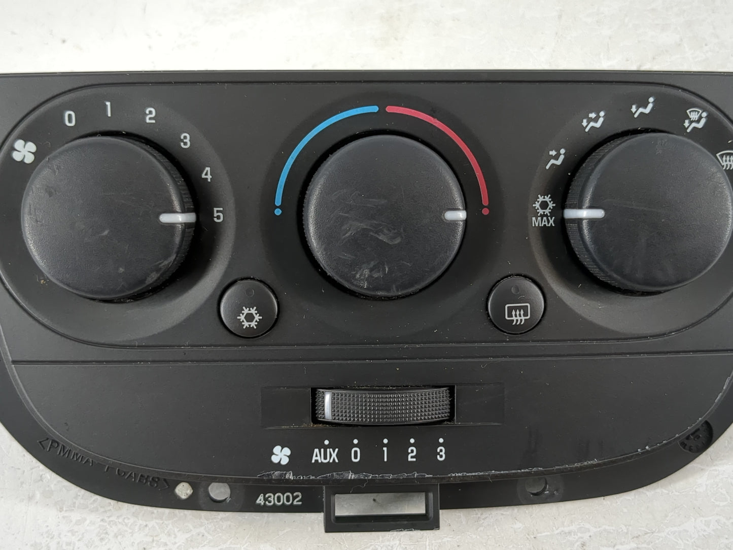 2005-2007 Saturn Relay Climate Control Module Temperature AC/Heater Replacement P/N:15251149 Fits Fits 2005 2006 2007 2008 2