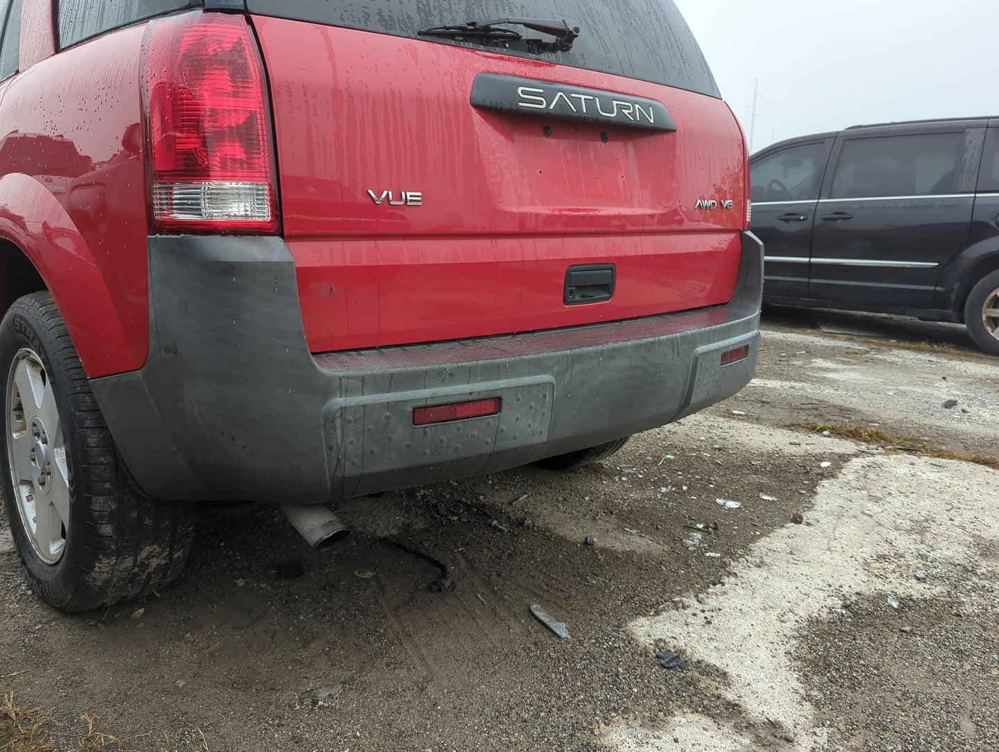 2005-2005 Saturn Vue Rear Bumper Assembly Oem - Oemusedautoparts1.com