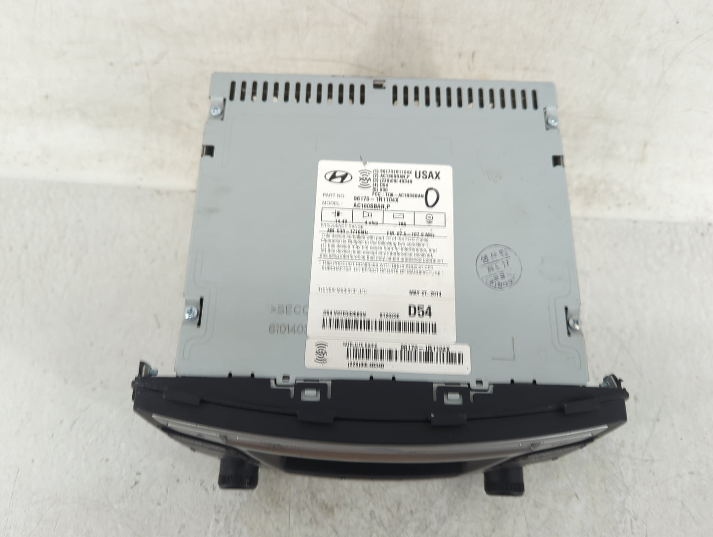 2005 Saturn Vue Radio AM FM Cd Player Receiver Replacement P/N:96170-1R1104X Fits OEM Used Auto Parts - Oemusedautoparts1.co