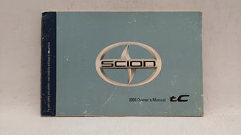 compare product 2005 Scion Tc Owners Manual Book Guide P/N:01999-21020 OEM Used Auto Parts