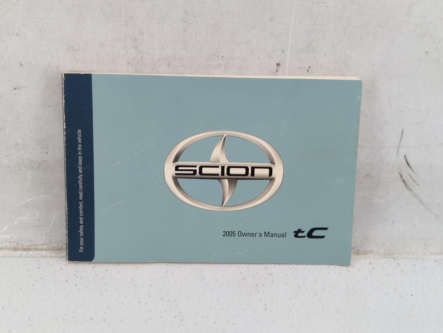 2005 Scion Tc Owners Manual Book Guide P/N:01999-21020 OEM Used Auto Parts - Oemusedautoparts1.com
