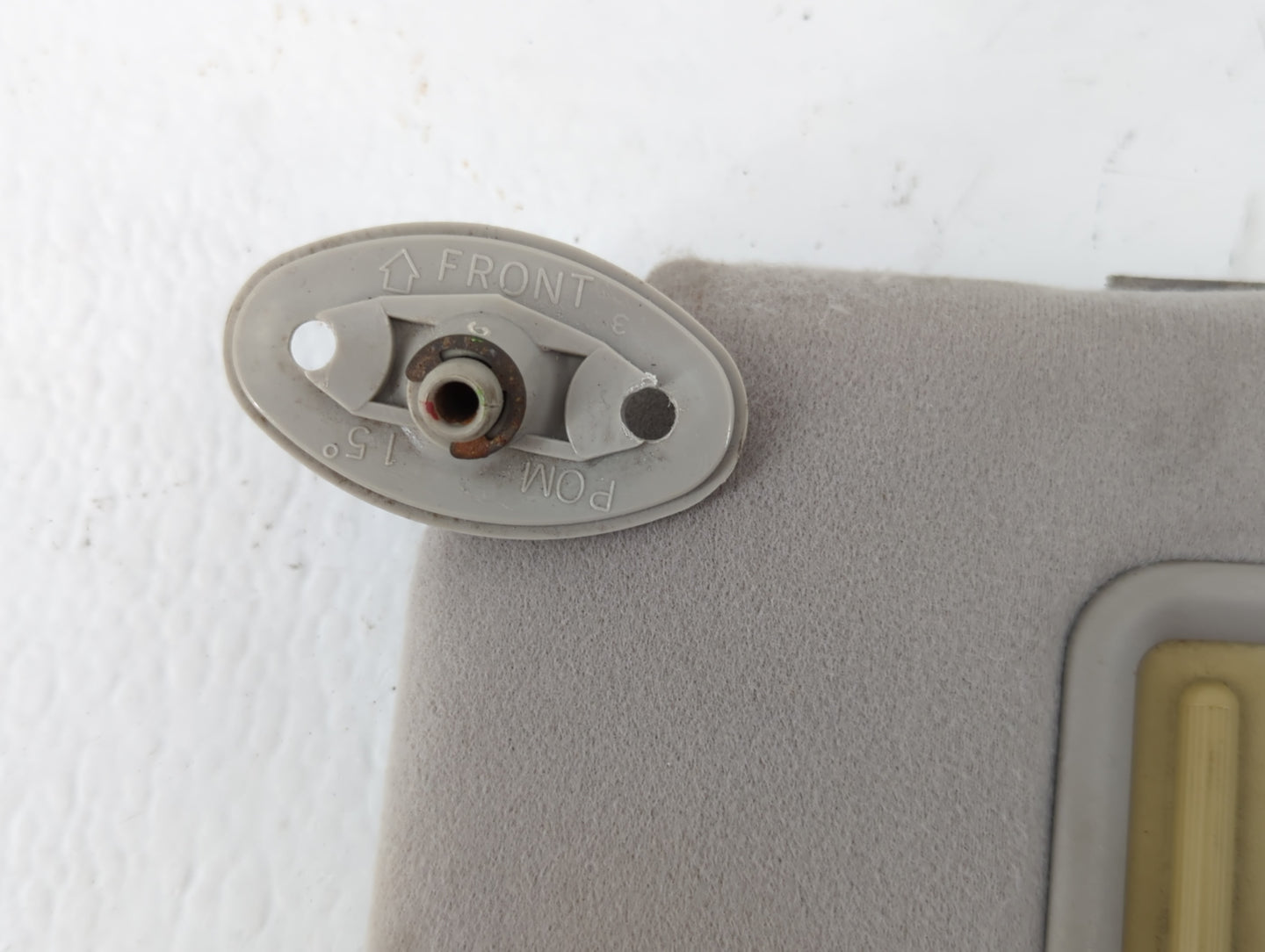 2005 Scion Tc Sun Visor Shade Replacement Passenger Right Mirror Fits OEM Used Auto Parts - Oemusedautoparts1.com
