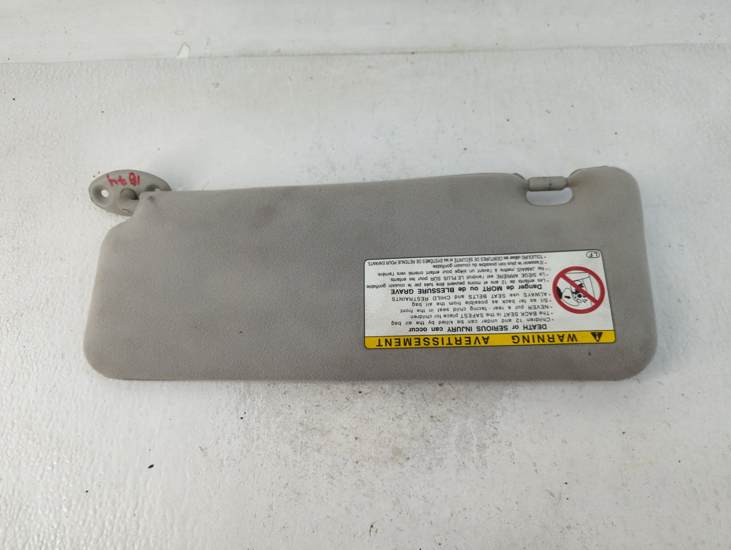 2005-2006 Scion Tc Sun Visor Shade Replacement Passenger Right Mirror Fits Fits 2005 2006 OEM Used Auto Parts - Oemusedautop