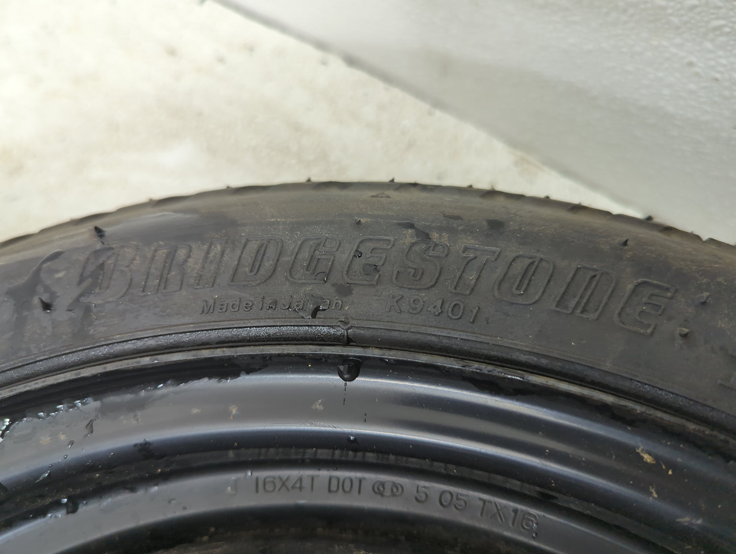 2004-2006 Scion Xb Spare Donut Tire Wheel Rim Oem 1318348 - Oemusedautoparts1.com