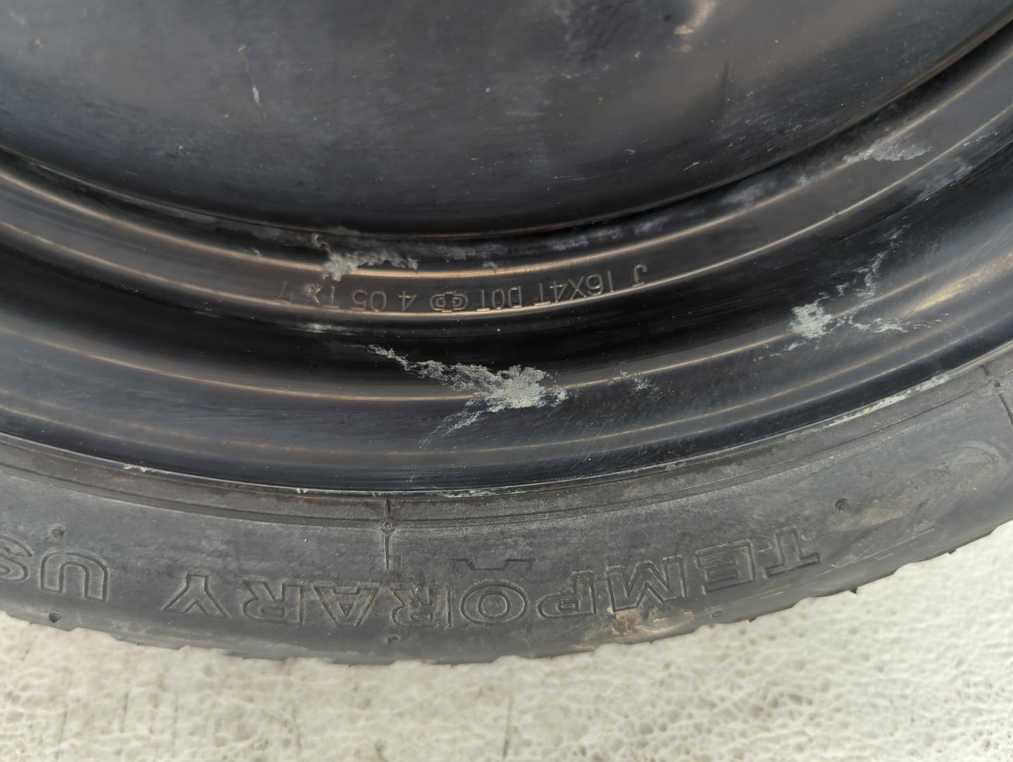 2004-2006 Scion Xb Spare Donut Tire Wheel Rim Oem 1486949 - Oemusedautoparts1.com