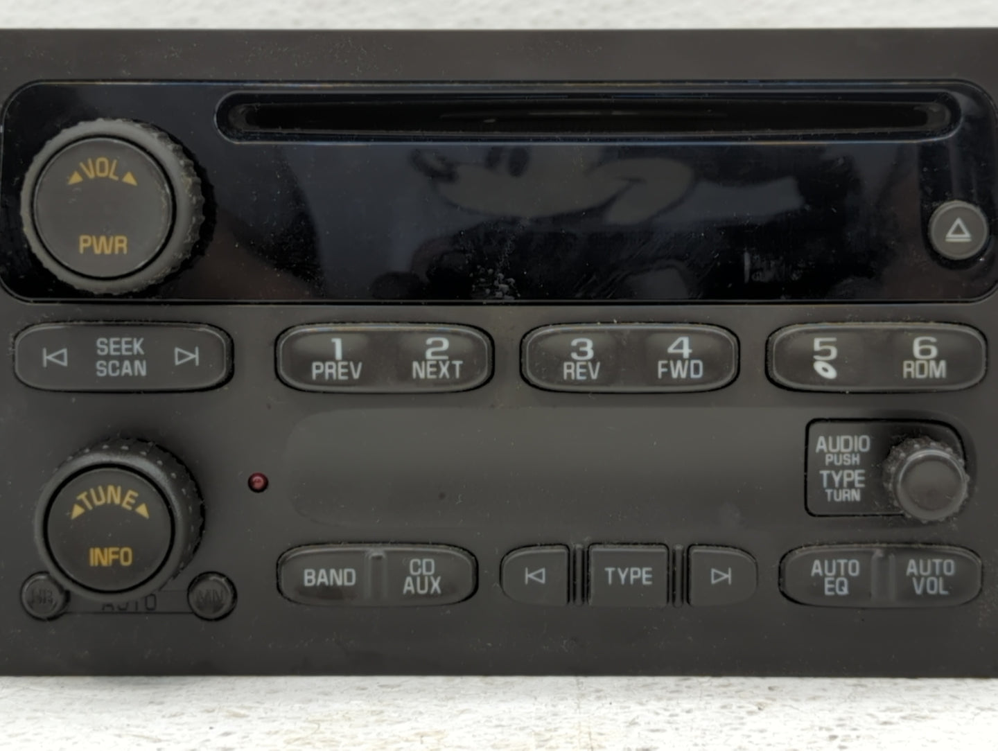 2005 Subaru Ascent Radio AM FM Cd Player Receiver Replacement P/N:15295372 10359566 Fits OEM Used Auto Parts - Oemusedautopa