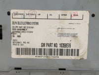 2005 Subaru Ascent Radio AM FM Cd Player Receiver Replacement P/N:15295372 10359566 Fits OEM Used Auto Parts - Oemusedautopa