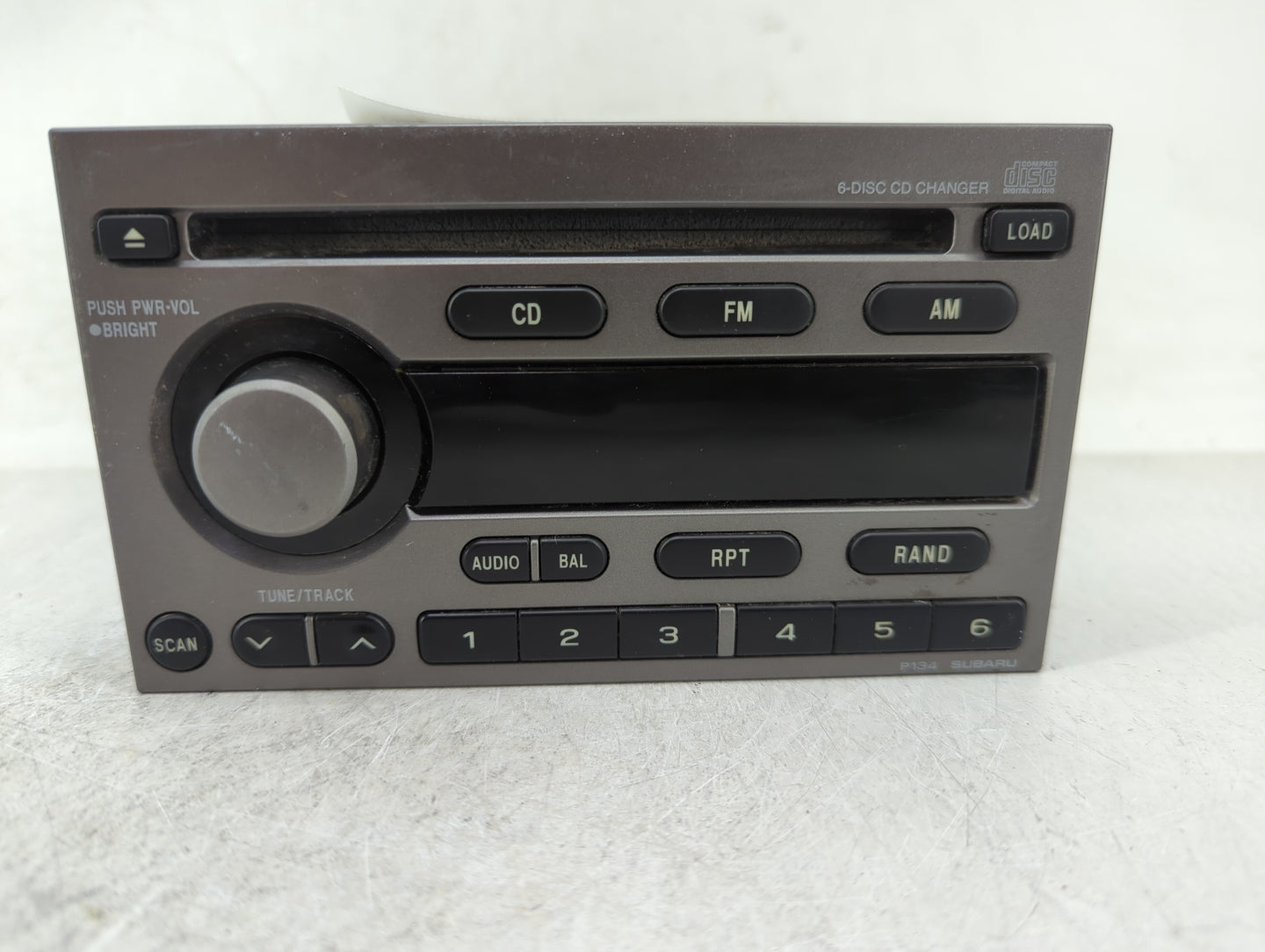2003-2005 Subaru Baja Radio AM FM Cd Player Receiver Replacement P/N:FAD3755A FA05835B Fits Fits 2000 2001 2002 2003 2004 20