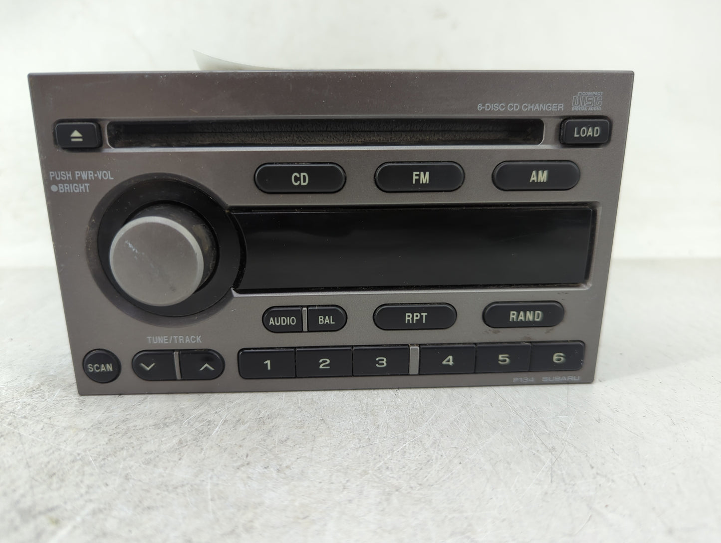 2003-2005 Subaru Baja Radio AM FM Cd Player Receiver Replacement P/N:FAD3755A FA05835B Fits Fits 2000 2001 2002 2003 2004 20