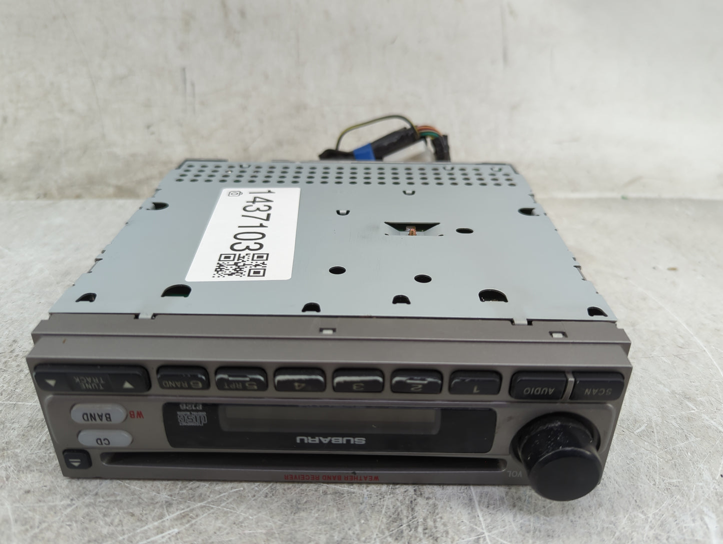 2005 Subaru Forester Radio AM FM Cd Player Receiver Replacement P/N:86201SA021 Fits OEM Used Auto Parts - Oemusedautoparts1.