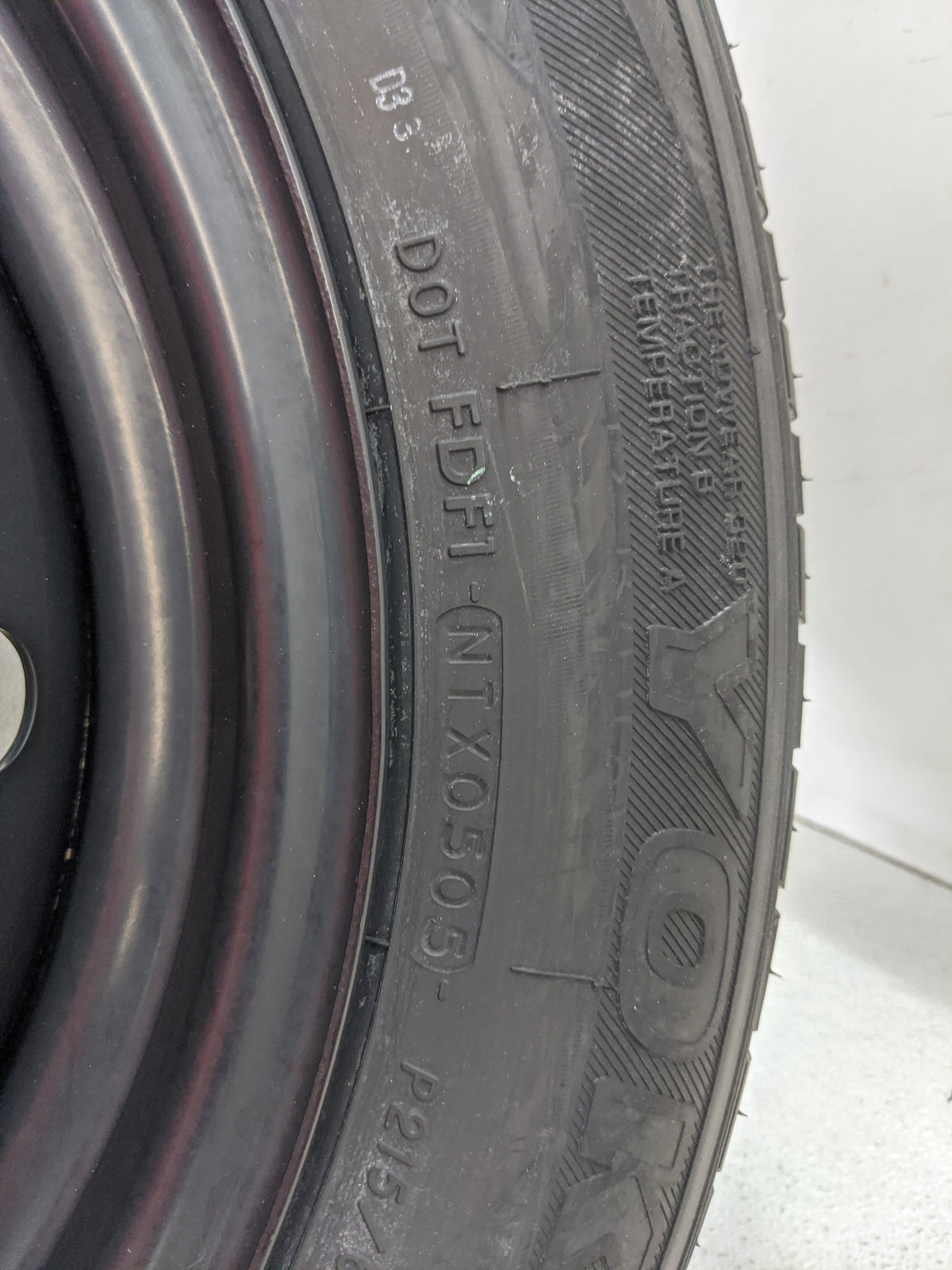 2003-2007 Subaru Forester Spare Donut Tire Wheel Rim Oem - Oemusedautoparts1.com
